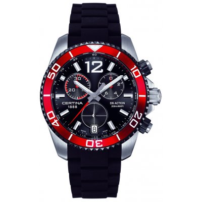 Certina DS Action C013.417.27.057.00 Wasserdicht 200M, Quarz-Chronograph, 42.5 mm