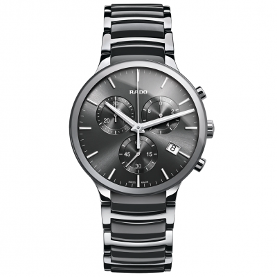 Rado Centrix Chronograph R30 122 12 2 Quarz-Chronograph, Keramik, 40 mm