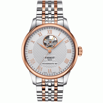 Tissot T-Classic LE LOCLE OPEN HEART T006.407.22.033.02 Powermatic 80, Automatic, 39 mm