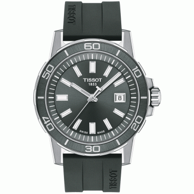 Tissot T-Sport SUPERSPORT GENT T125.610.17.081.00 Quartz, Water resistance 100M, 44 mm