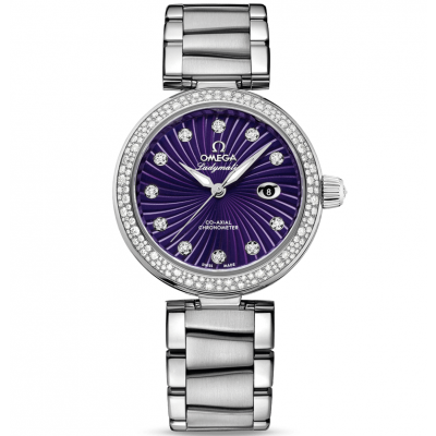 Omega De Ville Ladymatic 425.35.34.20.60.001 Diamanty, Automat, 34 mm