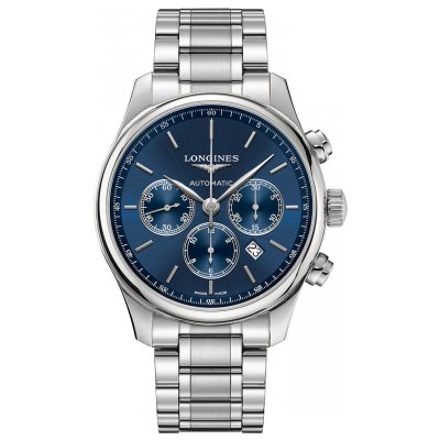 Longines Master Collection L2.859.4.92.6 Automatik Chronograph, 44 mm