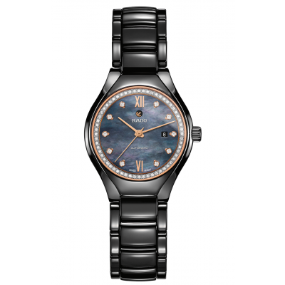 Rado True R27 242 85 2 Ceramic, Diamonds, Automatic, 30 mm