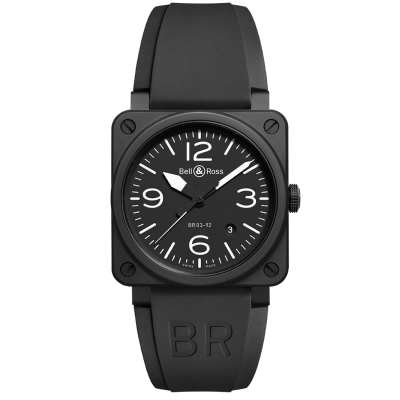 Bell & Ross BR 03 AUTO BLACK MATTE BR0392-BL-CE Keramika, 42 mm