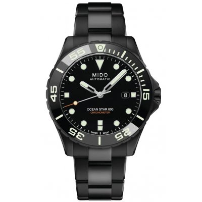 Mido Ocean Star 600 Chronometer M026.608.33.051.00 Powermatic 80, Wasserdicht 600M, 43.50 mm