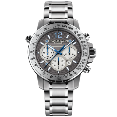 Raymond Weil Nabucco 7800-TI-05607 Automat chronograf, 46 mm, titan pouzdro a náramek