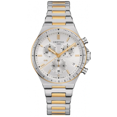 Certina DS-7 C043.417.22.031.00 Quartz Chronograph, Water resist 100M, 41 mm