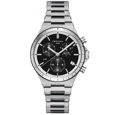 Certina DS-7 C043.417.22.051.00 Quartz Chronograph, Water resist 100M, 41 mm