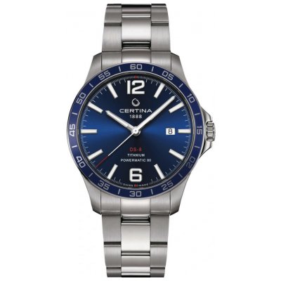 Certina DS-8 POWERMATIC 80 TITANIUM C033.807.44.047.00 Automatic, Water resist 100M, 41 mm