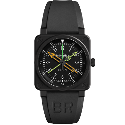 Bell & Ross FLIGHT INSTRUMENTS RADIOCOMPASS BR0392-RCO-CE/SRB Ceramic, 42 mm