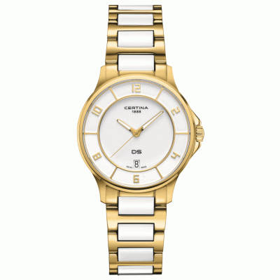 Certina DS-6 Lady C039.251.33.017.00 Quartz, Wasser dicht 100M, 35 mm