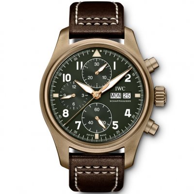 IWC Schaffhausen Pilot´s Watches CHRONOGRAPH SPITFIRE IW387902 Bronzové puzdro, 41 mm