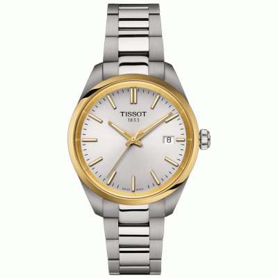 Tissot T-Classic PR 100 T150.210.21.031.00 Quartz, Voděodolnost 100M, 34 mm