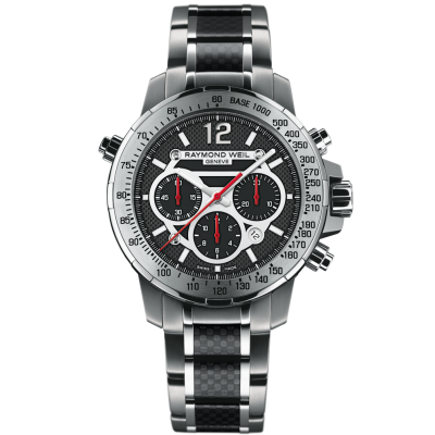 Raymond Weil Nabucco 7800-TCF-05207 Automatic Chronograph,46mm, Titanium Carbon Case