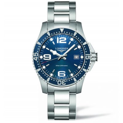 Longines HydroConquest L3.740.4.96.6 Wasserdicht 300M, Quartz, 41 mm