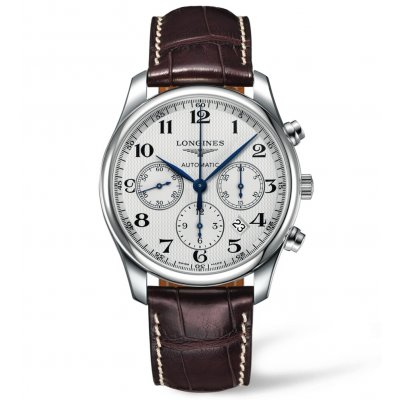 Longines Master Collection L2.759.4.78.3 Column-Wheel, Automatik Chronograph, 42 mm