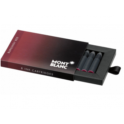 Montblanc 128201 Ink Cartridges, Burgundy Red