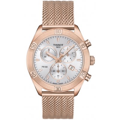 Tissot T-Classic PR 100 Chic T101.917.33.031.00 Quartz Chronograf, Vode odolnosť 100M, 38 mm