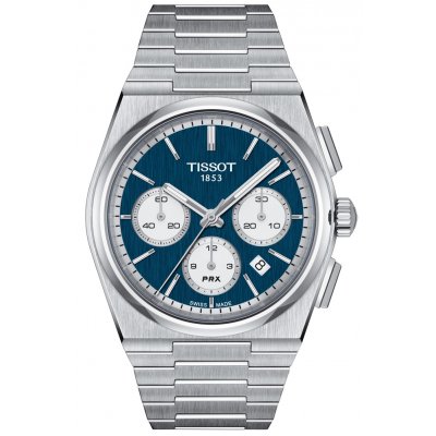 Tissot PRX Chronograph T137.427.11.041.00 Automatic Chronograph, Water resist 100M, 41.5 mm