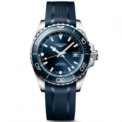 Longines HydroConquest GMT L3.790.4.96.9 Automatic, Water resist. 300M, 41 mm