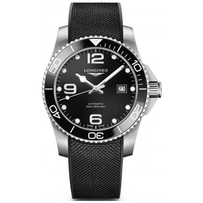 Longines HydroConquest L3.782.4.56.9 Keramik Bezel, Automat, 43 mm