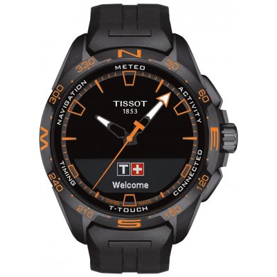 Tissot Touch Collection CONNECT SOLAR T121.420.47.051.04 Bluetooth, Vode odolnosť 100M, 47.50 mm