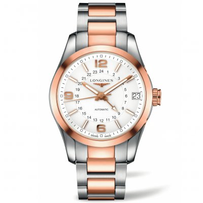 Longines Conquest Classic L2.799.9.57.6 Dual time, Automatik, 42 mm