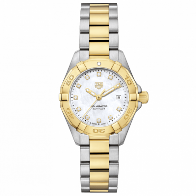 TAG Heuer Aquaracer WBD1422.BB0321 Gold & Diamante, Quartz, 27 mm