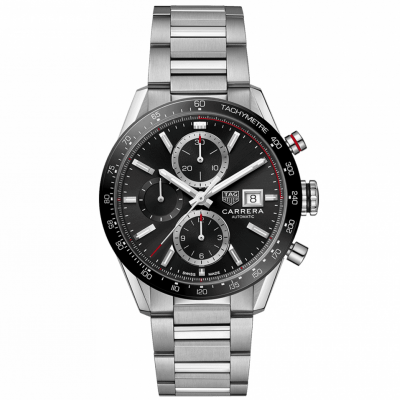 TAG Heuer Carrera CBM2110.BA0651 Automat Chronograf, Vode odolnosť 100M, 41 mm