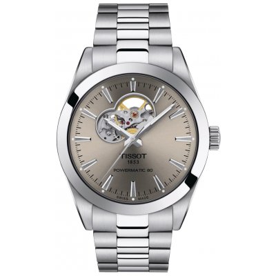 Tissot T-Sport GENTLEMAN OPEN HEART T127.407.11.081.00 Powermatic 80, Water resistance 100M, 40 mm