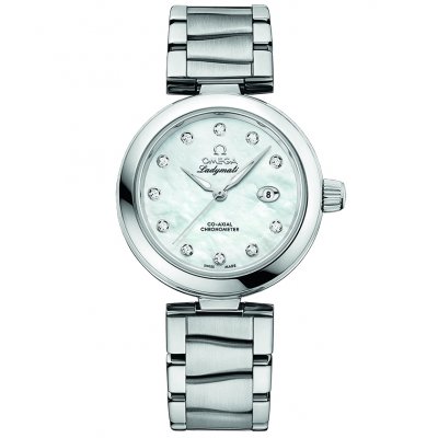 Omega De Ville Ladymatic 425.30.34.20.55.002 Diamanty, Automat, 34 mm