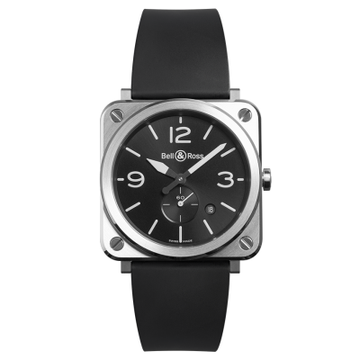 Bell & Ross BR S QUARTZ STEEL BRS-BLC-ST Stahl, 39 mm