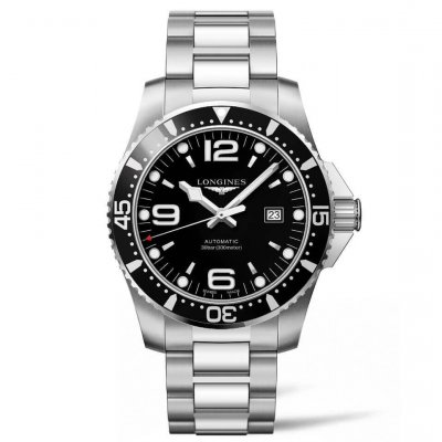 Longines HydroConquest L3.841.4.56.6 Wasserdicht 300M, Automatik, 44 mm