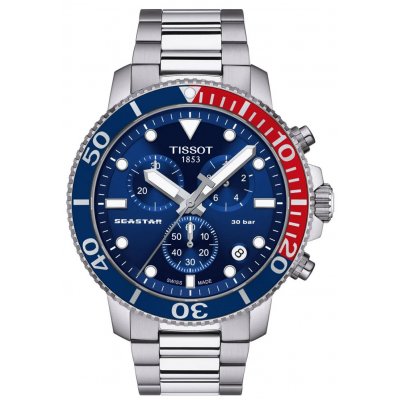 Tissot Seastar 1000 PROFESSIONAL T120.417.11.041.03 Quartz Chronograph, Water resistance 300M, 45.50mm