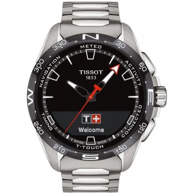 Tissot Touch Collection CONNECT SOLAR T121.420.44.051.00 Bluetooth, Vode odolnosť 100M, 47.50 mm