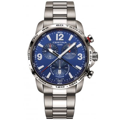 Certina DS Podium C001.647.44.047.00 Precidrive, Quartz Chronograf, 44 mm