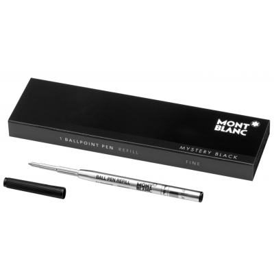 Montblanc 105154 Tuhy, Ballpoint, Mystery Black, (F)