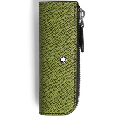 Montblanc Sartorial Heritage Rouge et Noir Baby 199389 Pen pouch, 5 x 13 cm