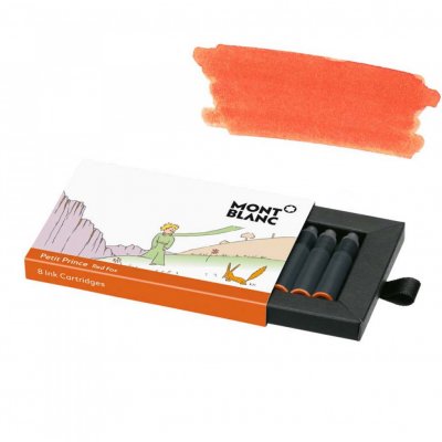 Montblanc 118206 Ink Cartridges, Le Petit Prince, Orange
