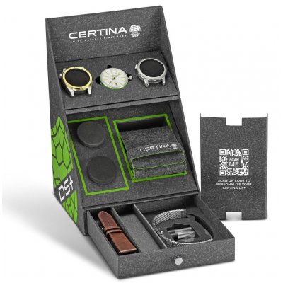 Certina DS+ KIT AQUA & URBAN C041.407.19.031.01 Powermatic 80, Water resistance 200M, 43 mm