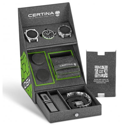 Certina DS+ KIT AQUA & SPORT C041.407.19.051.00 Powermatic 80, Vode odolnosť 200M, 43 mm