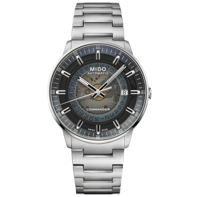 Mido Commander Gradient M021.407.11.411.01 Automat, Skeleton, 40 mm