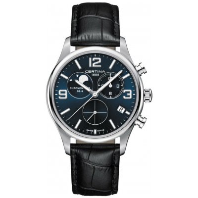 Certina DS-8 C033.460.16.047.00 Měsíční fáze, Quartz Chronograf, 42 mm