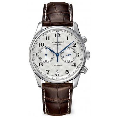 Longines Master Collection L2.629.4.78.3 Arabische Ziffern, Automatik Chronograph, 40 mm