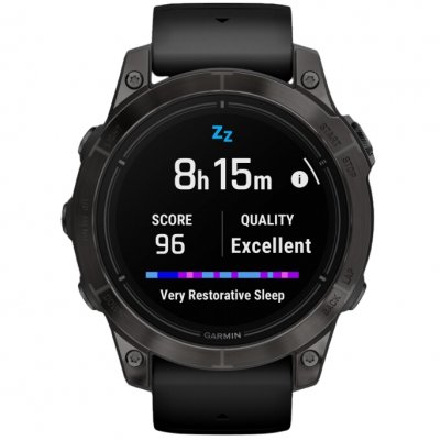 Garmin Epix Pro (g2), 47mm, Slate Gray, Black Band 010-02803-01 47 mm, AMOLED display