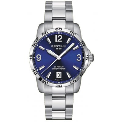 Certina DS Podium C034.451.11.047.00 Chronometer, Quartz, Wasserdicht  100M, 40 mm