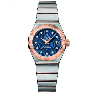 Omega Constellation 123.20.27.20.53.001 Diamonds, Automatic, 27 mm