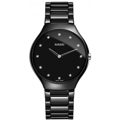 Rado True Thinline R27 741 73 2 Keramika, Diamanty, Quartz, 39 mm