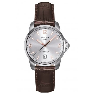 Certina DS Podium C001.410.16.037.01 Arabic Numerals, Quartz, 38 mm