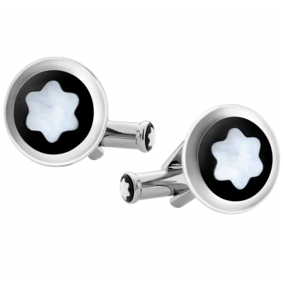 Montblanc 123810 Cufflinks, 16 mm